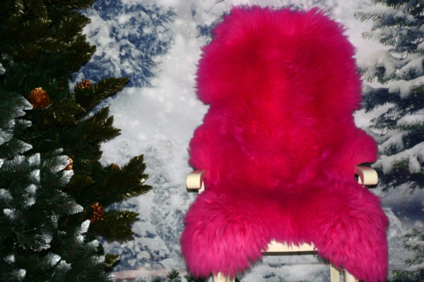 Öko Lammfell Pink LADY